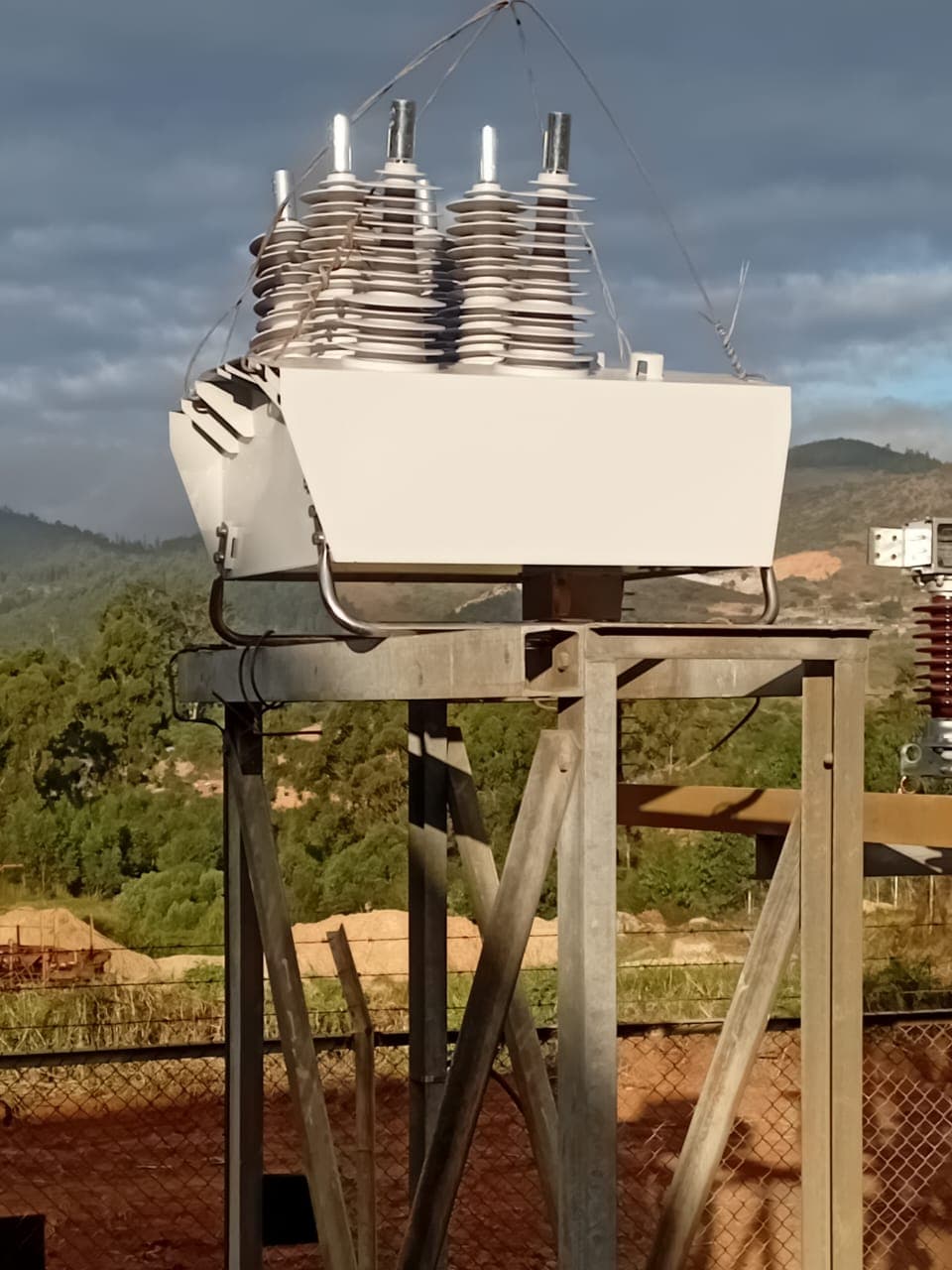 Surge arresters and high-voltage equipment commissioned at Redwing Mine
